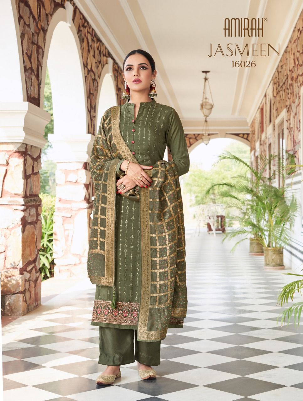 Amirah Jasmeen Heavy Festival Wear Wholesale Printed Designer Suits
